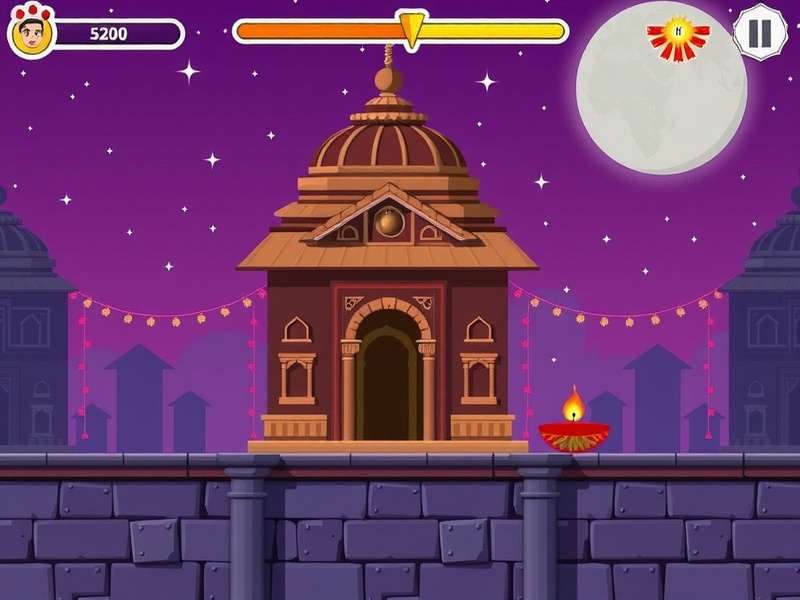 Temple Pixel Escapee Diwali Event